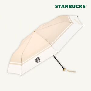 Starbucks Daily Umbrella 3 fold cream beige